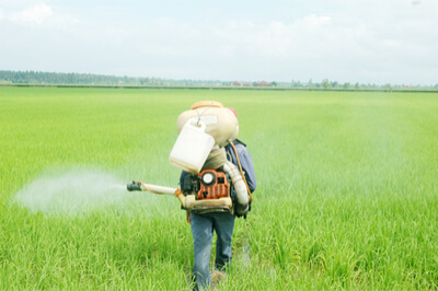 Aplicador plaguicidas Alimentos